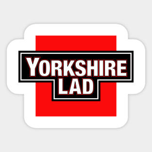 Yorkshire Lad Sticker